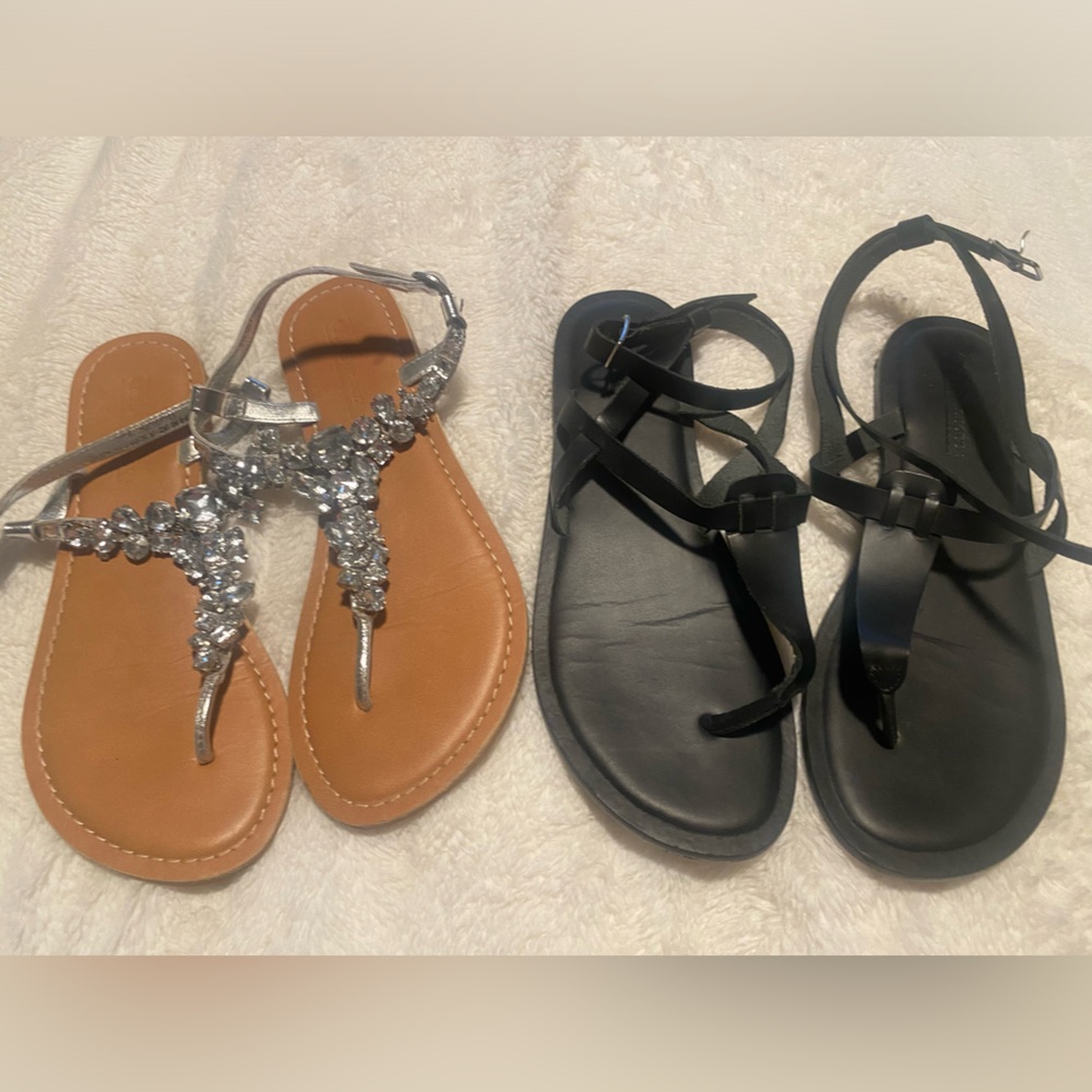 Asos Wide Width Sandals Size 7